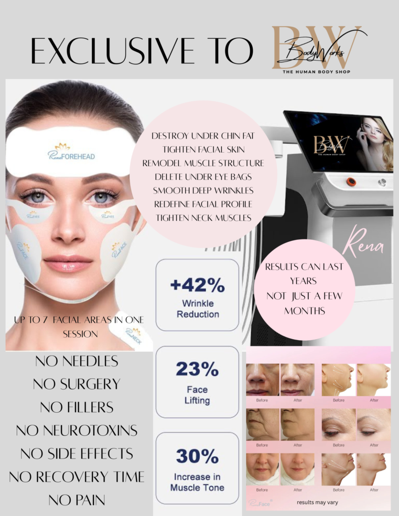 Up to 8 facial areas in ONE session 2